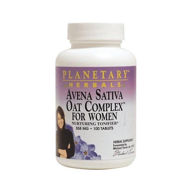 Avena Sativa Oat Complex For Women - 500mg - 50 Tablets