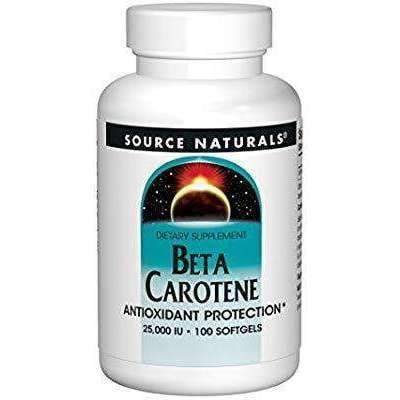 Beta Carotene Antioxidant Protection 25,000 IU 100 Softgels