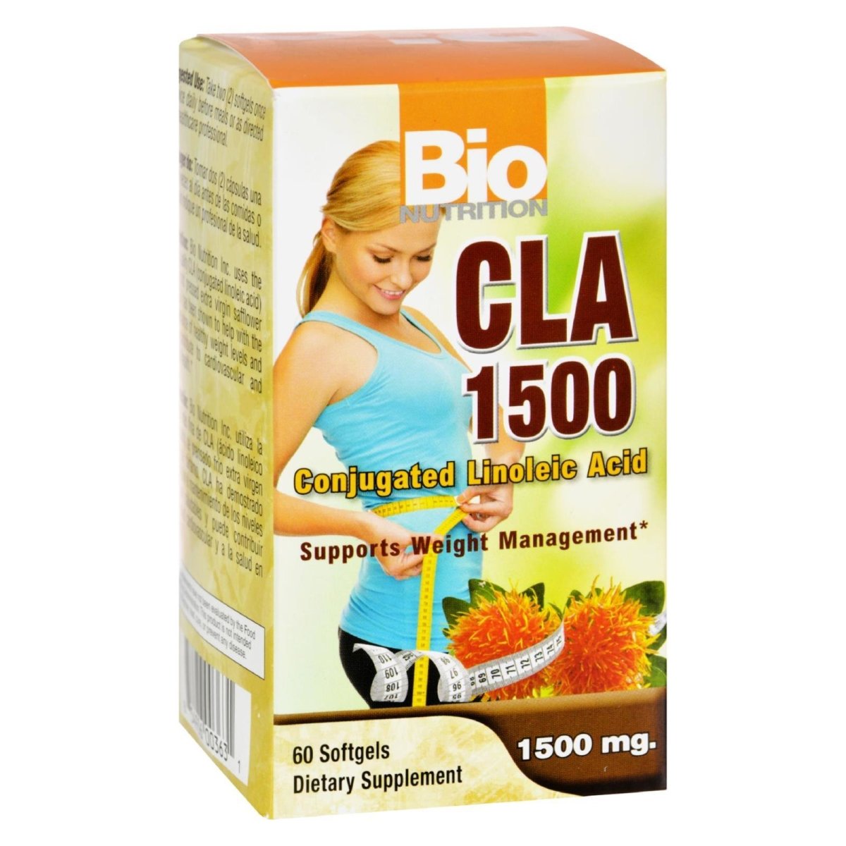 Bio Nutrition CLA 1500 Conjugated Linoleic Acid 1500 mg Softgels 60 ea