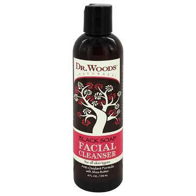 Black Soap Facial Cleanser with Shea Butter 8 OZ