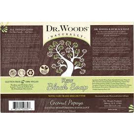 Black soap w/ Coconut Papaya 32OZ