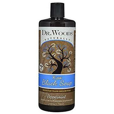 Black Soap w/ Peppermint 8OZ