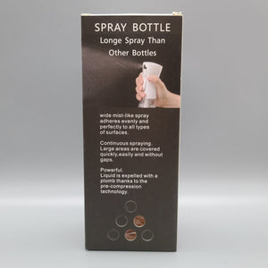 Botella de Spray Automatica - Para Alcohol y Desinfectante - 160ml o 5.41oz
