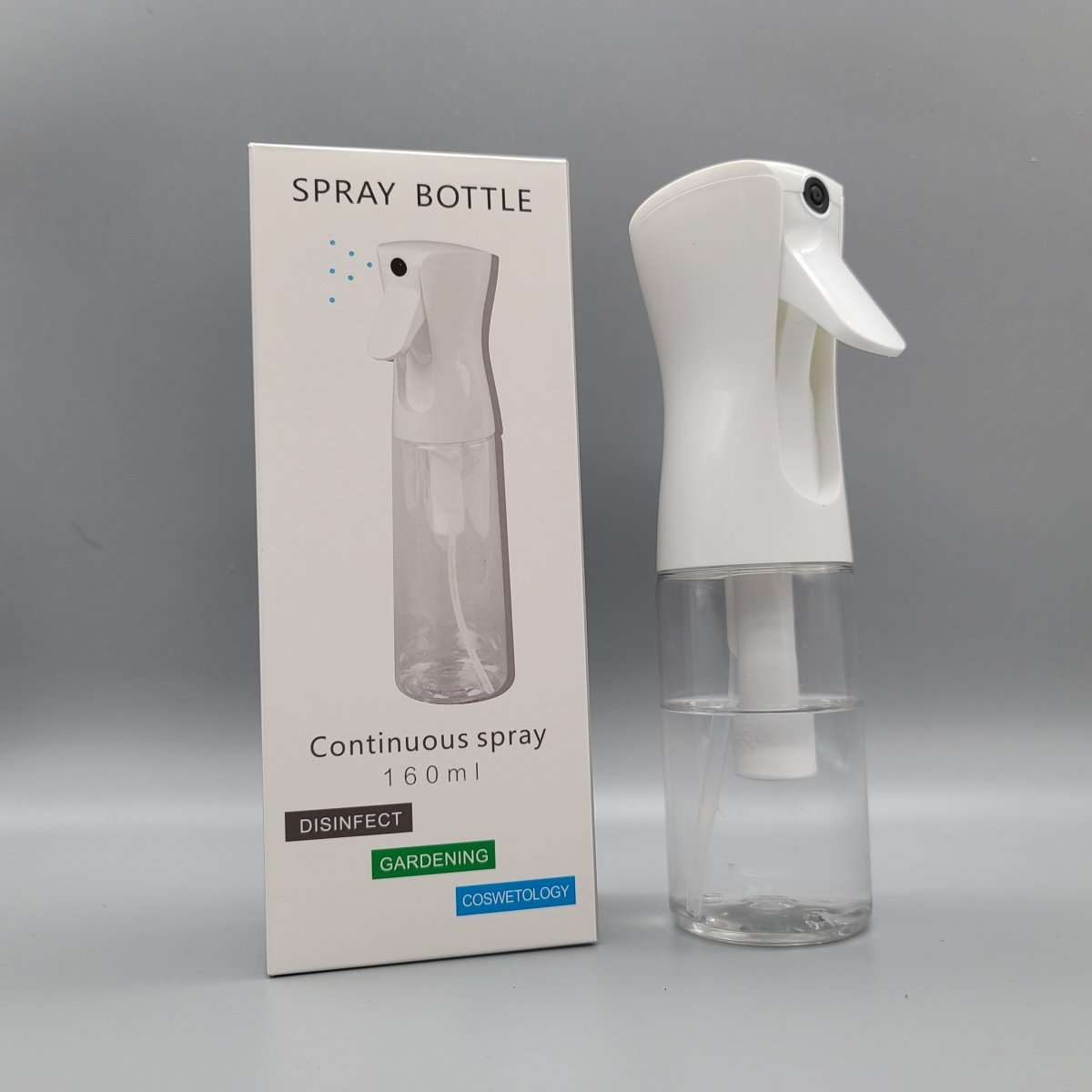 Botella de Spray Automatica - Para Alcohol y Desinfectante - 160ml o 5.41oz