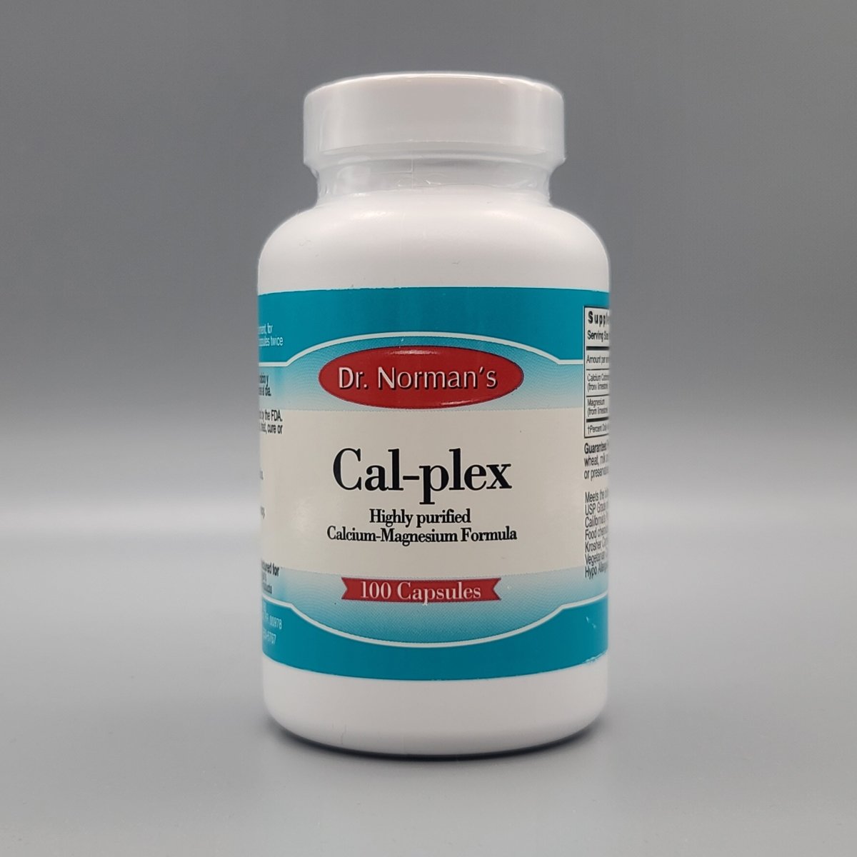 Calplex Calcium-Magnesium Formula 100 Caps | Dr Norman's