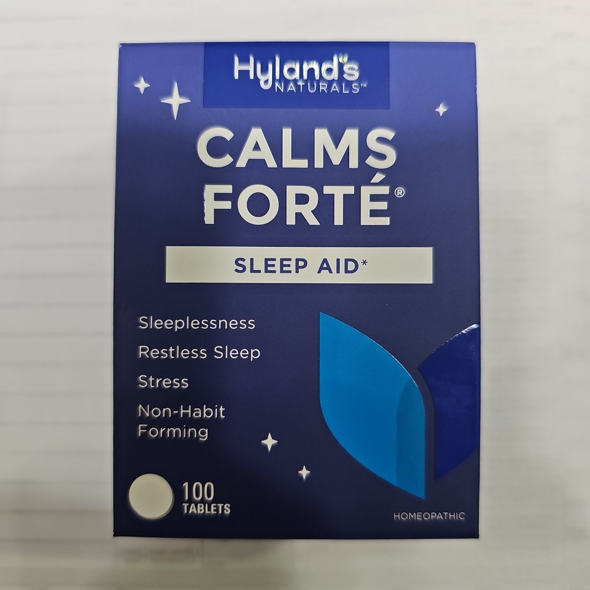 Calms Forte Sleep Aid 100 Tabletas - Hyland's