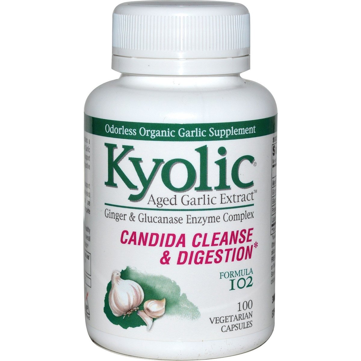 Candida Cleanse and Digestion - Formula 102 - 100 Vegetarian Capsules