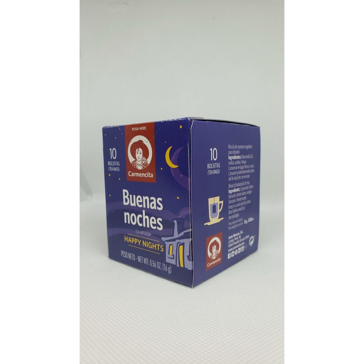 Carmencita - Buenas Noches - 10 Bolsas Te