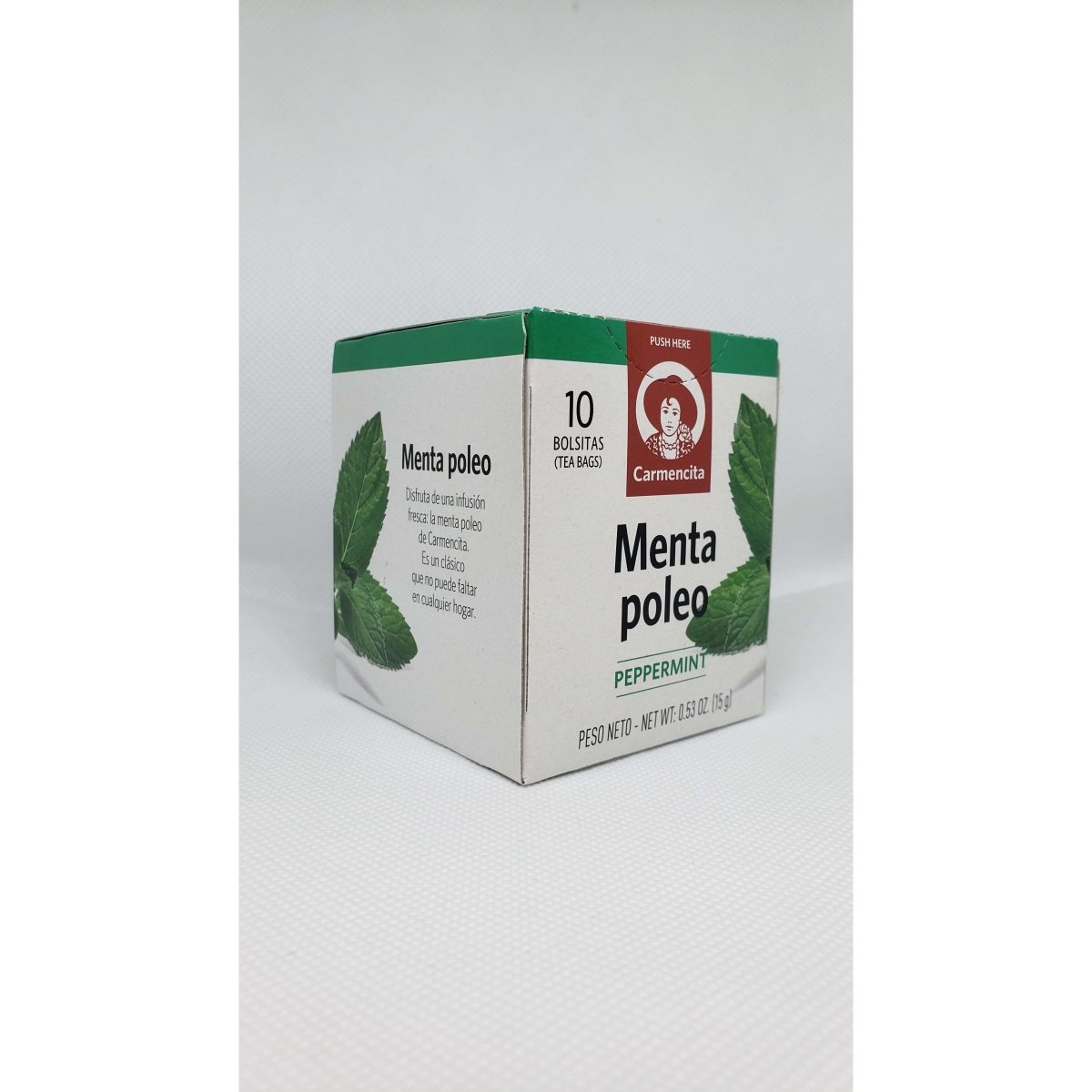 Carmencita - Te Menta Poleo Peppermint - 10 Bolsas