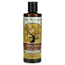 Castile Soap Liquid Almond with Shea Butter 8 OZ