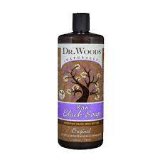Castile Soap Liquid Black with Shea Butter 16 OZ