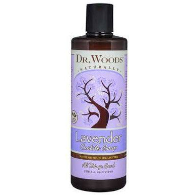 Castile Soap Liquid Lavender with Shea Butter 16 OZ