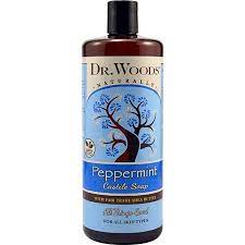 Castile Soap Liquid Peppermint with Shea Butter 32 OZ
