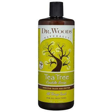 Castile Soap Liquid Tea Tree 32 OZ