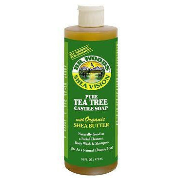 Castile Soap Liquid Tea Tree with Shea Butter 16 OZ