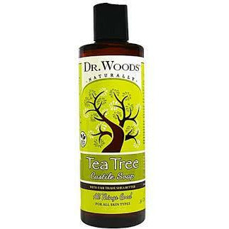 Castile Soap Liquid Tea Tree with Shea Butter 8 OZ