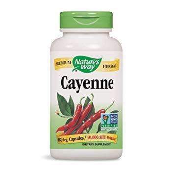 Cayenne 100 Veg CAp 40,000 SHU Potency