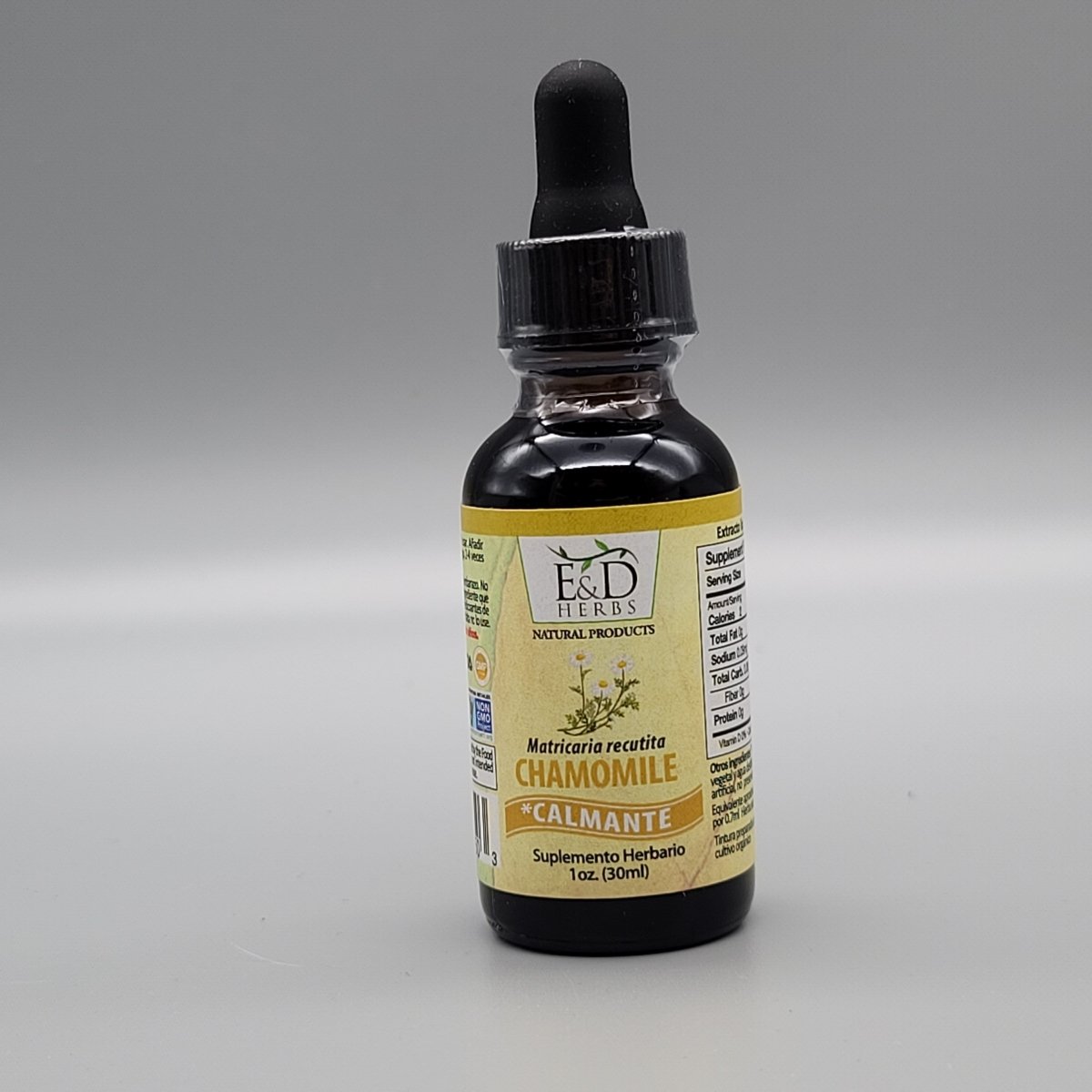 manzanilla en gotas Chamomile - Gotas - 1oz