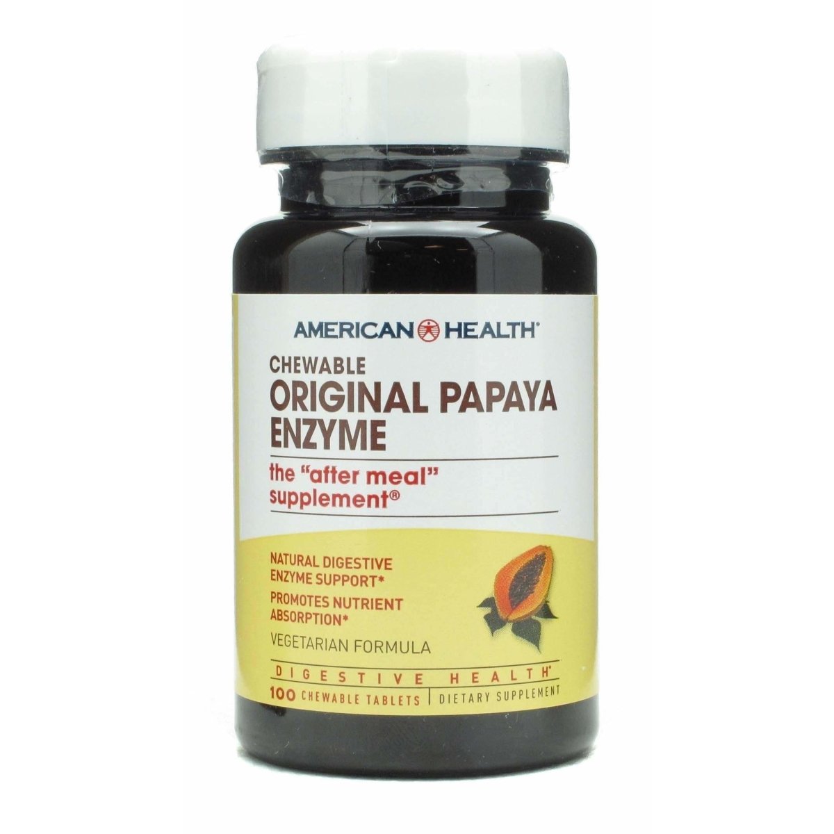 Chewable - Original Papaya Enzyme - 100 Tablets