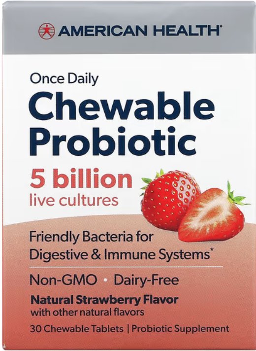 Chewable Probiotic 5B Natural Strawberry FlavorMarca
