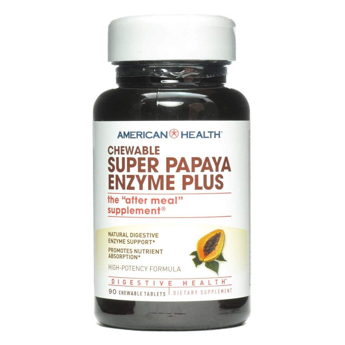 Chewable - Super Papaya Enzyme Plus - 90 Tablets