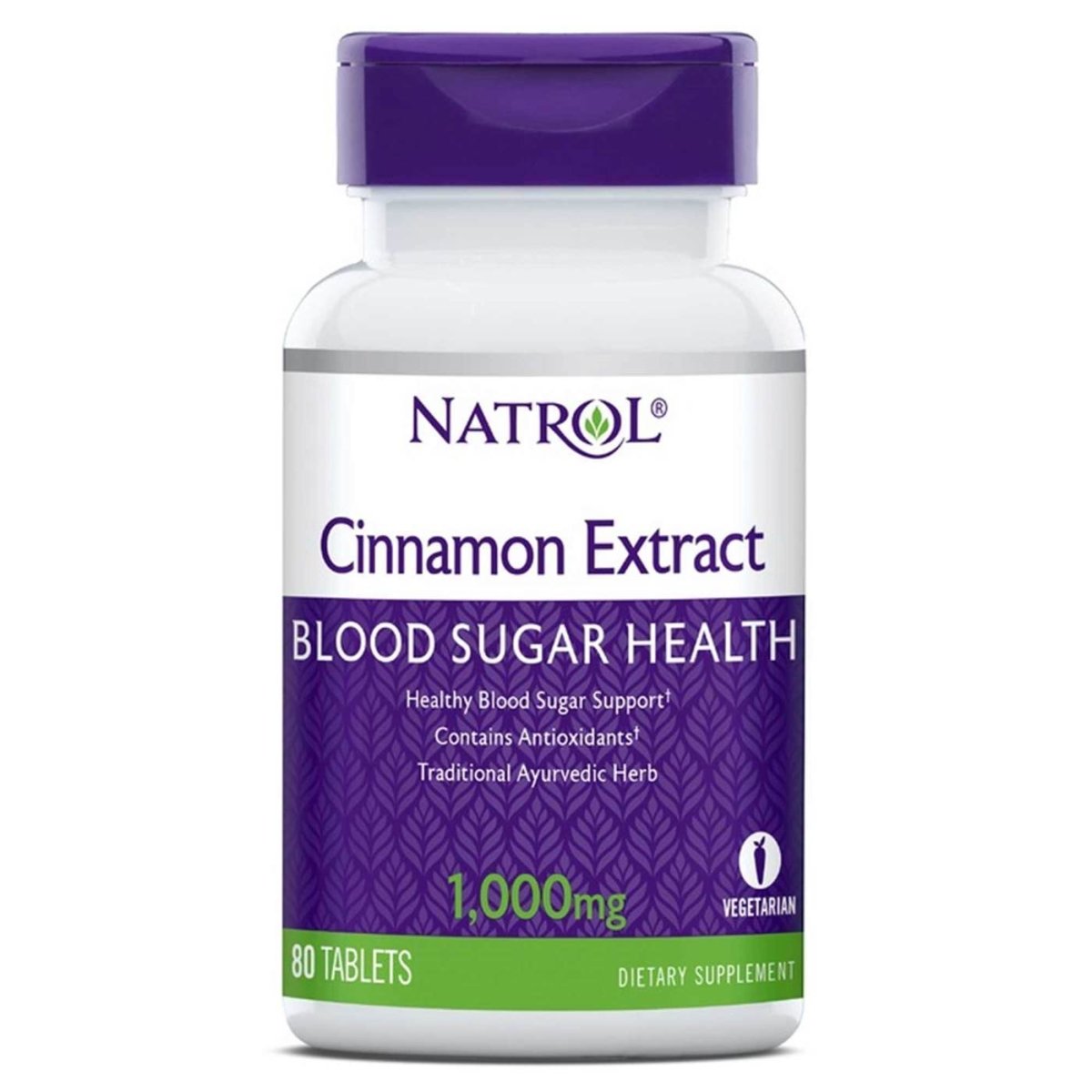 Cinnamon Extract - Blood Sugar Health 1000mg 80 Tablets