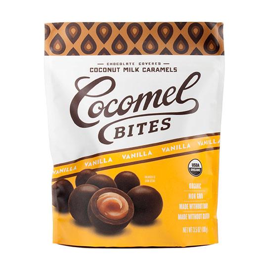 Cocomels Organic Chocolate Covered Vanilla Bites