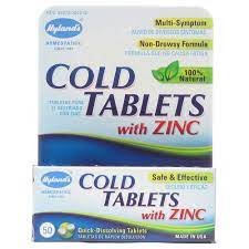Mega Cold Tablets Cold Tablets w/ Zinc 50 TABLETS