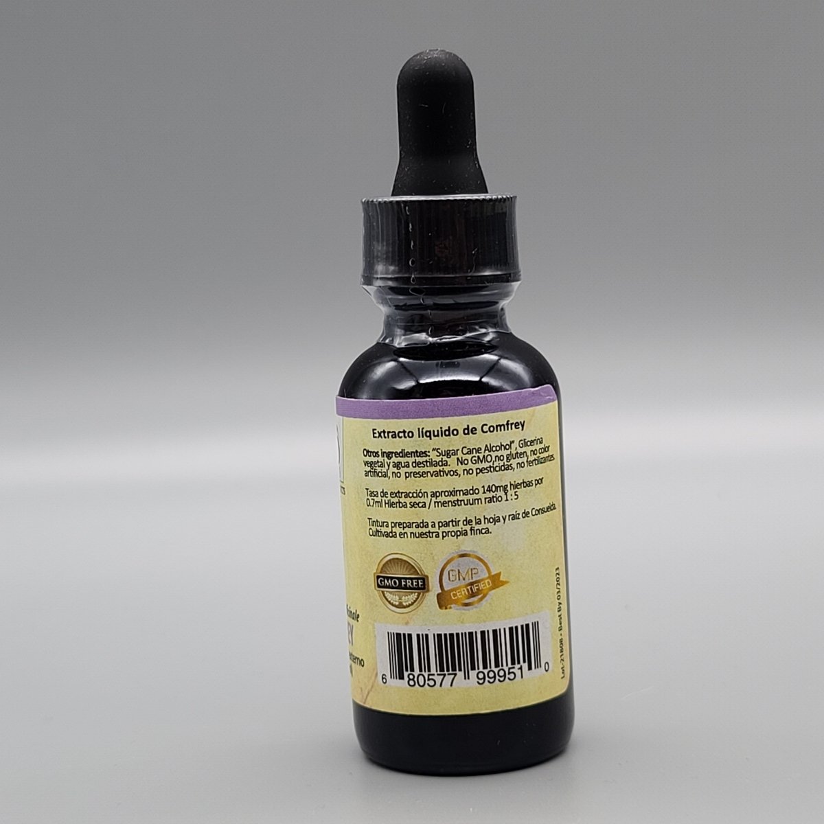 Comfrey - Gotas - Liquido - 1oz