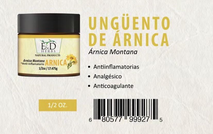 Crema Arnica 5 oz