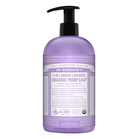 Dr. Bronner's Magic Organic Fair Trade Shikakai Soap Lavender  