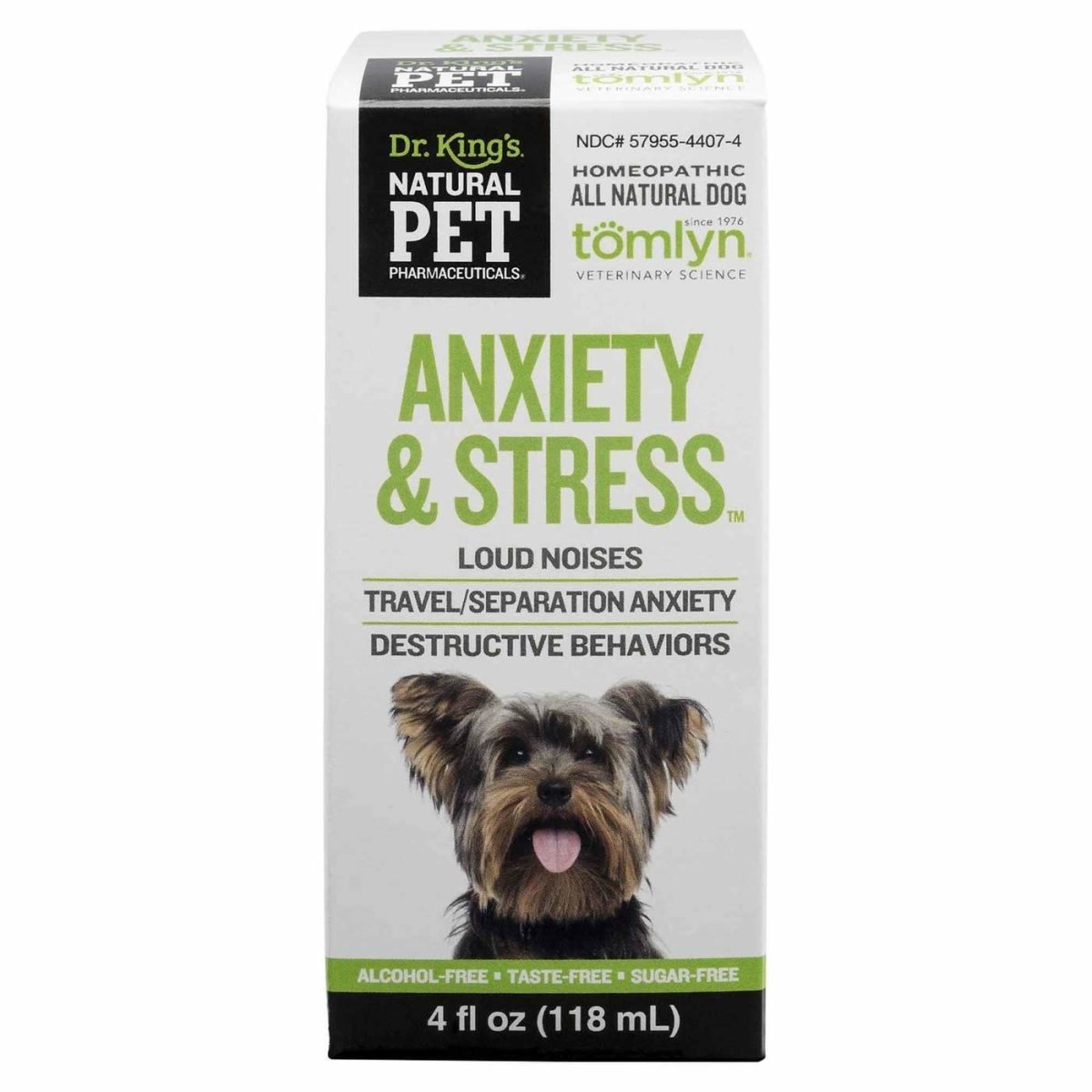 Dr. Kings Medicine By King Bio - Stress Control For Canines - Liquid Multi-Colored - 4oz