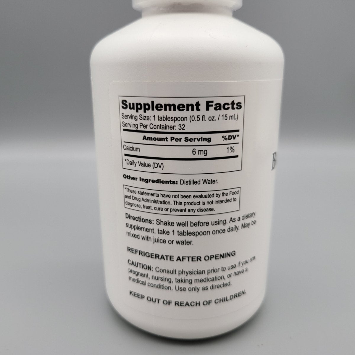 DR. NORMAN'S ESSENTIAL MINERALS - BOTANICAL CALCIUM (16 OZ)