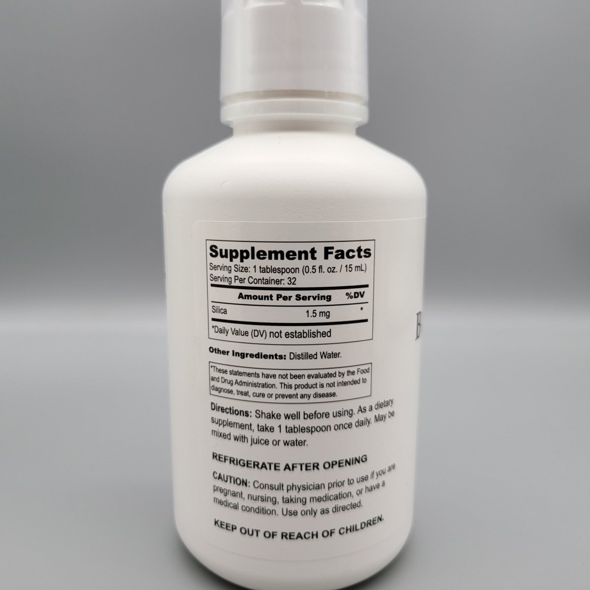 DR. NORMAN'S ESSENTIAL MINERALS - BOTANICAL SILICA (16 OZ)