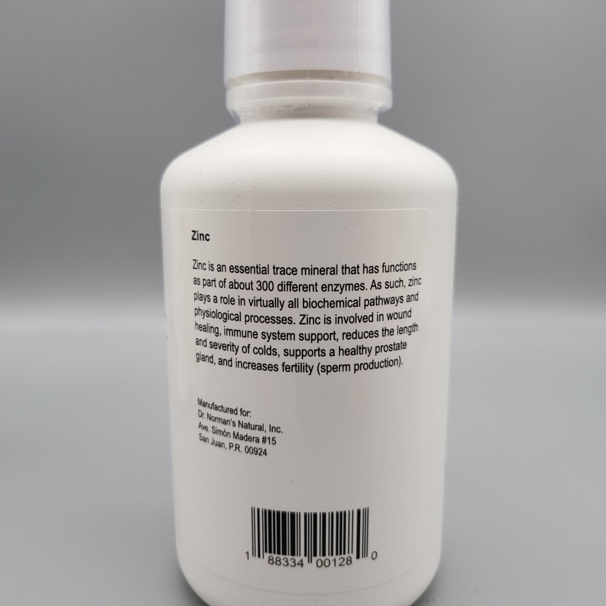 DR. NORMAN'S ESSENTIAL MINERALS - BOTANICAL ZINC (16 OZ)