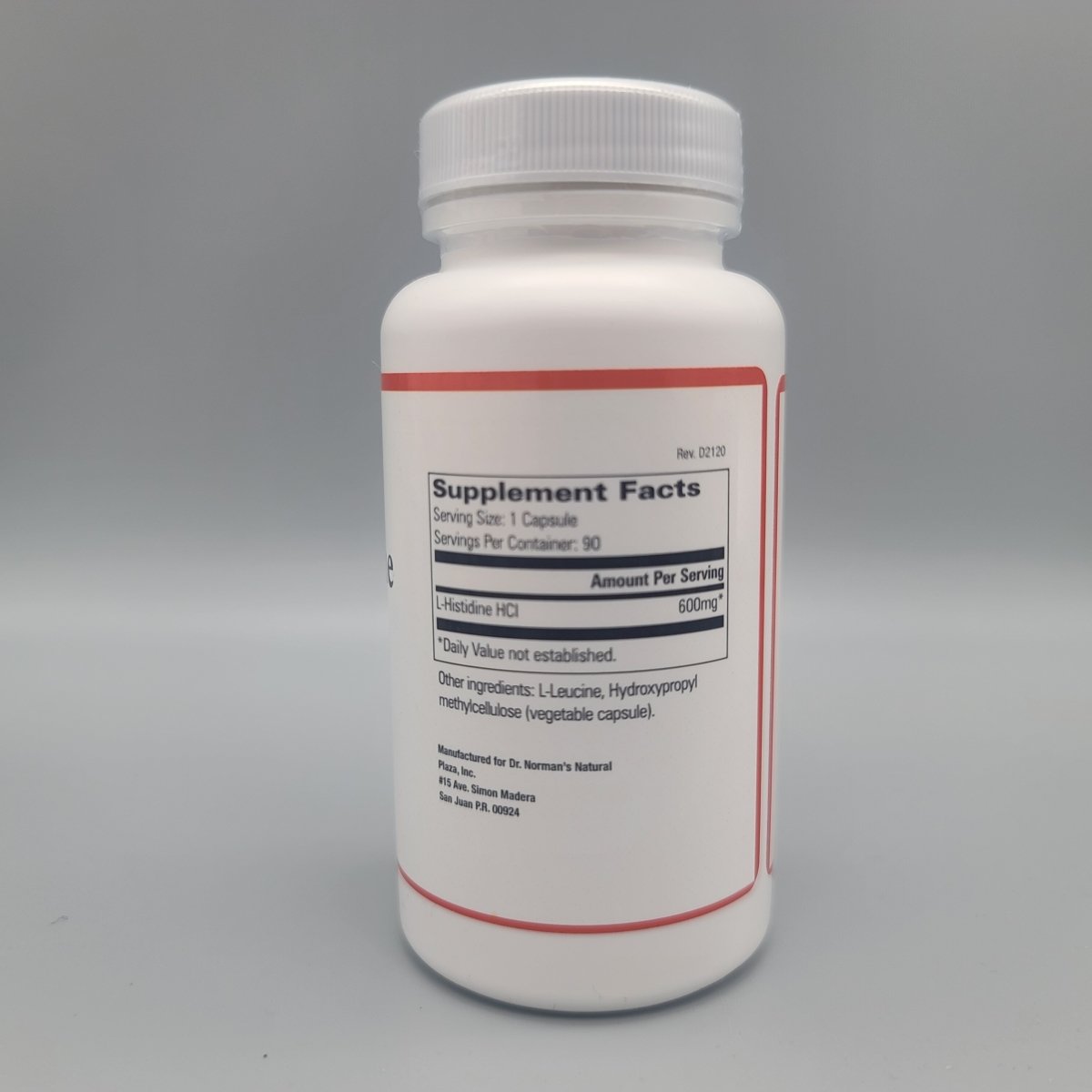 Dr.Norman's-L-Histidine-90 Capsules