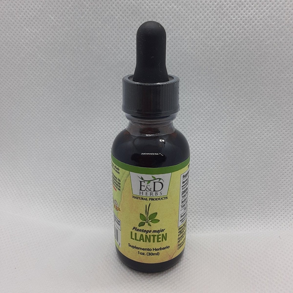 E&amp;D Herbs - Llanten Natural Products 1oz