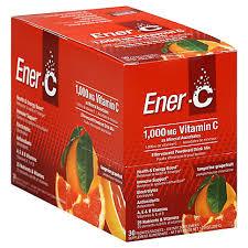 Ener-C Tangerine Grapefruit 1000 Mg 30 unidades