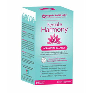 Female Harmony - Hormonal Balance - 60 Vegetarian Capsules