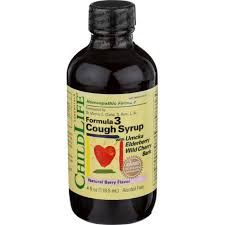 Formula 3 Cough Syrup Natural Berry Flavor 4 OZ