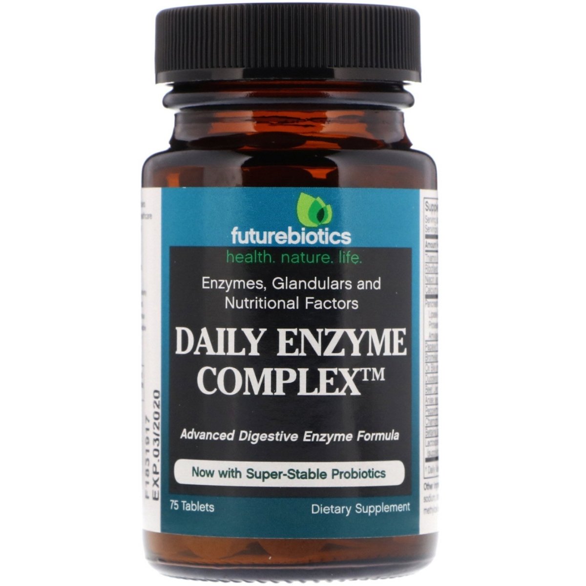 FutureBiotics Daily Enzyme Complex 75 Tabs
