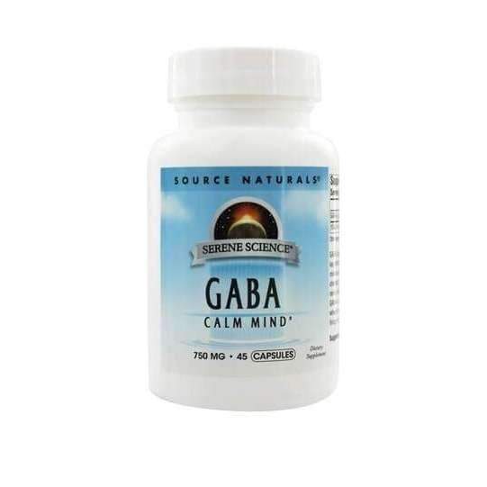 GABA Calm Mind 750mg 45 Capsules