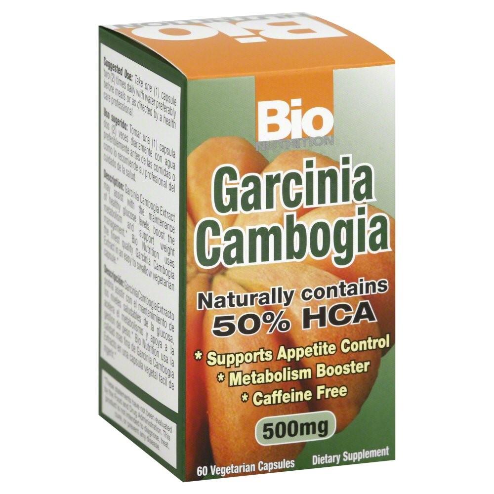 Garcinia Cambogia 500mg 60 Cápsulas Vegetarianas