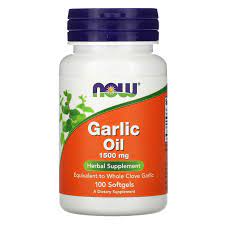 Garlic Oil 1500 mg 100 softgel