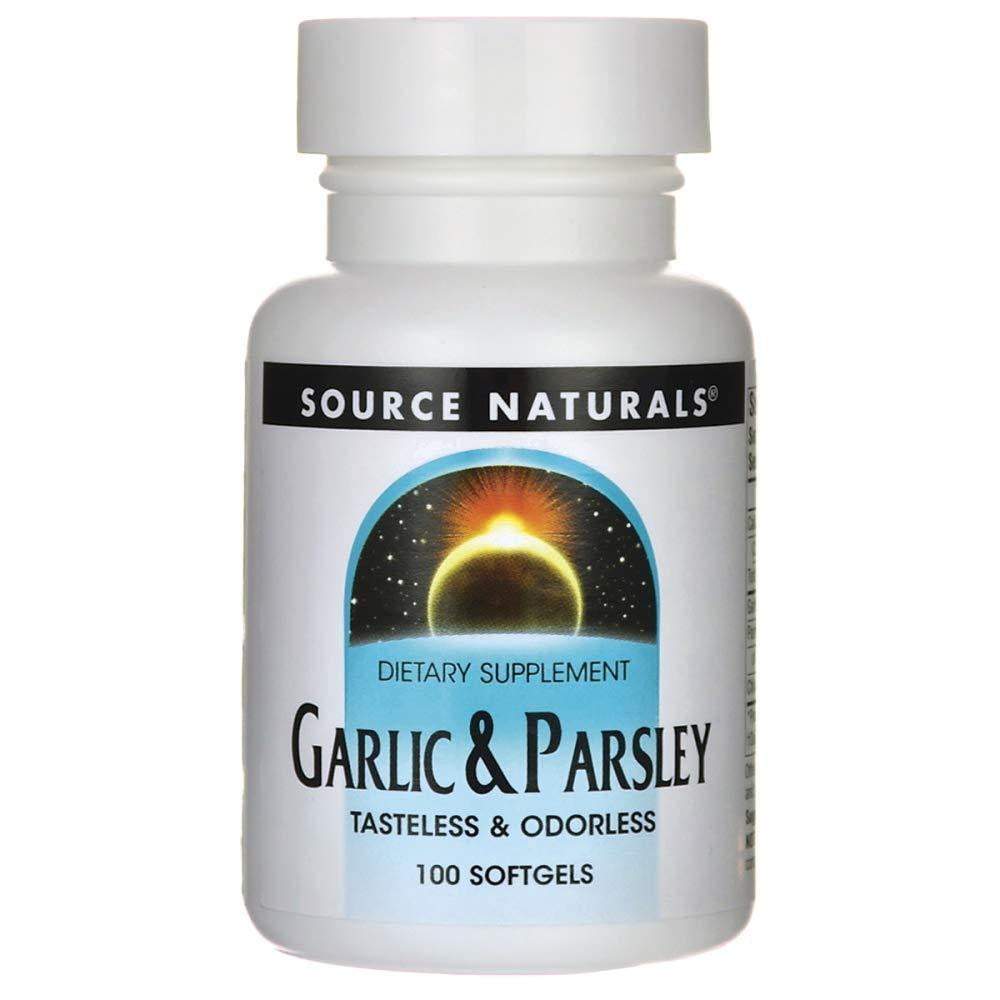 Garlic(10mg) &amp; Parsley Oil(400mg) - 100 Softgels