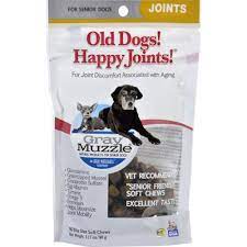 Gray Muzzle Old Dog! Happy Joints! 90 CHEWS