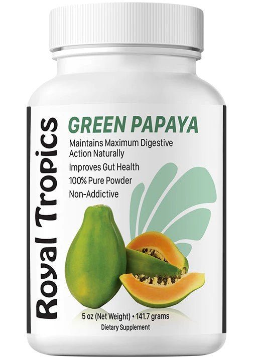 Green Papaya Digestive Enzymes Powder 5 oz