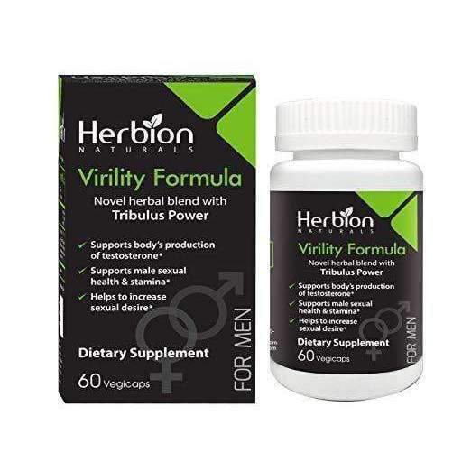 Herbion Virility Formula - 60 Vegicaps - For Men