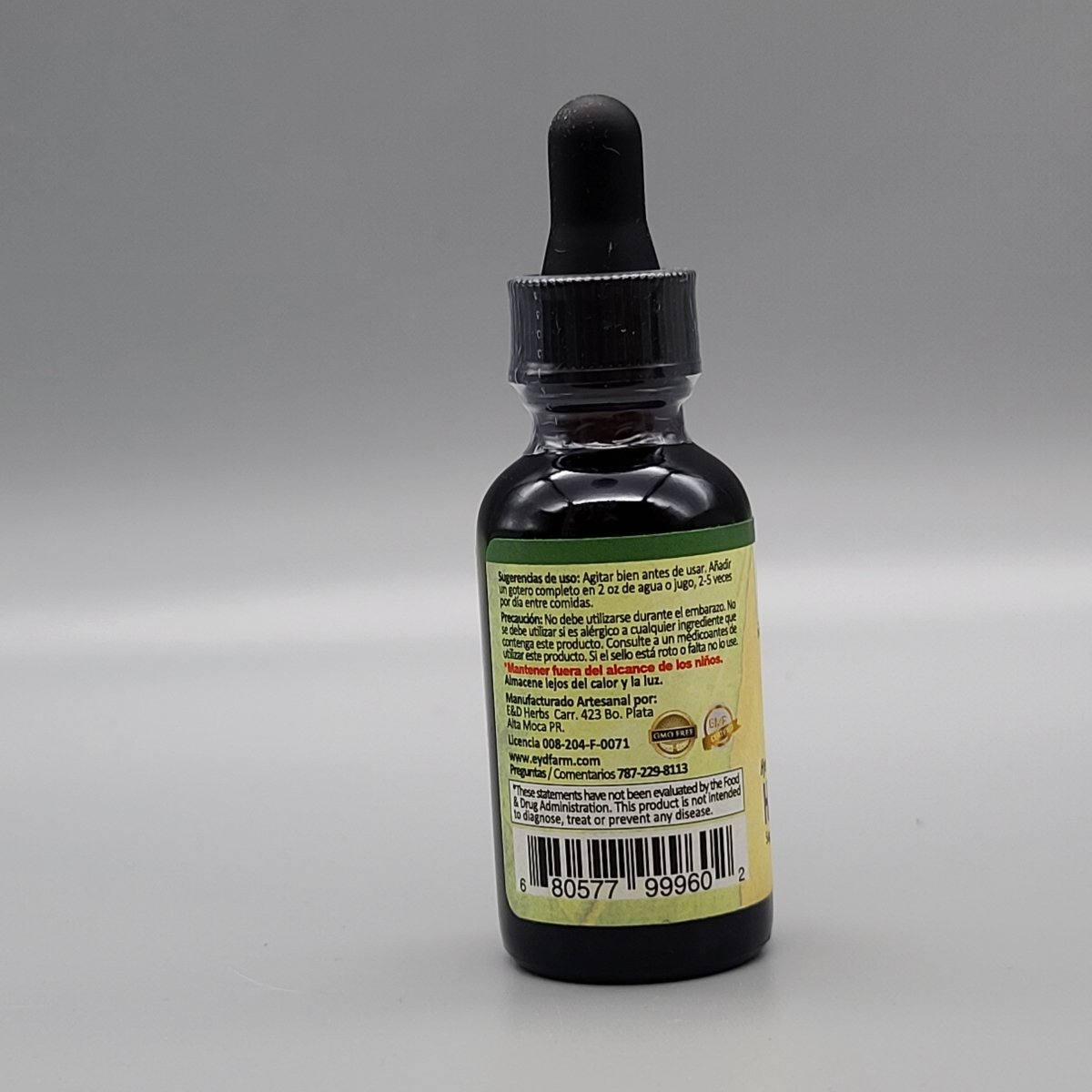 Hyssop - Liquido - Gotas - 1oz