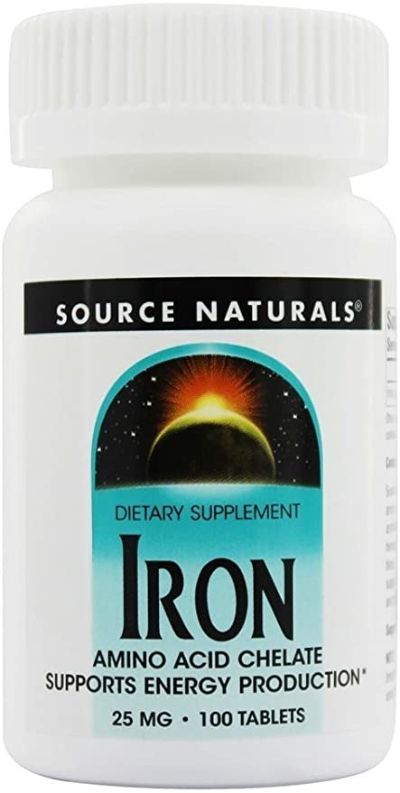 Iron Chelate - 25mg - 100 Tablets
